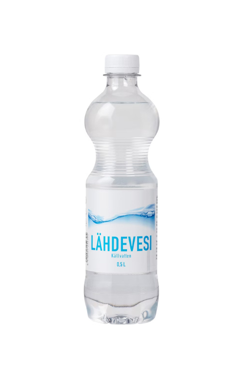 Lähdevesi 0,5L